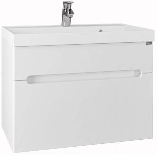 Тумба под раковину СанТа Лондон 224003л 70см белый